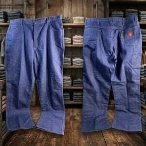 NWOT RPS Crude Fire Resistant Dark Wash FR Jeans HRC2 HP782DEN Men's 44x34